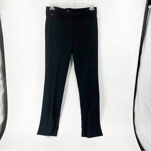✅ WHBM‎ THE SLIM BOOT TROUSER PANTS IN BLACK SIZE 10 LONG